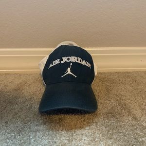 Black Air Jordan Fitted Hat